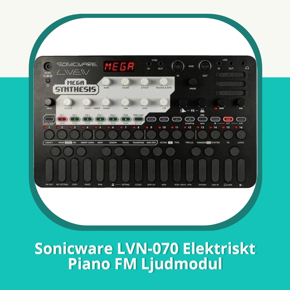 Recension Sonicware LVN-070 Elektriskt Piano FM Ljudmodul