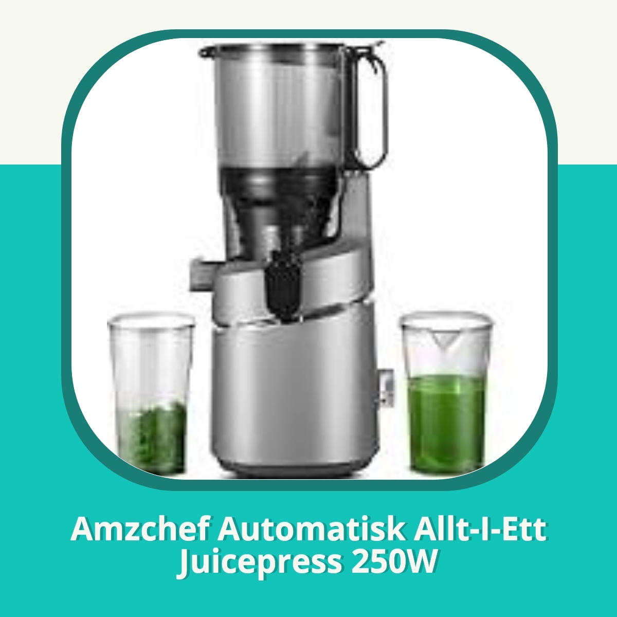 Recension Amzchef Automatisk Allt-I-Ett Juicepress 250W