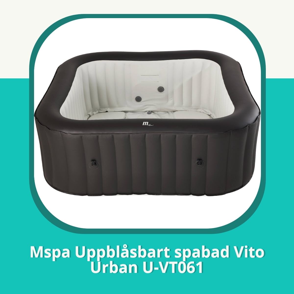 Recension af Mspa Uppblåsbart spabad Vito Urban U-VT061