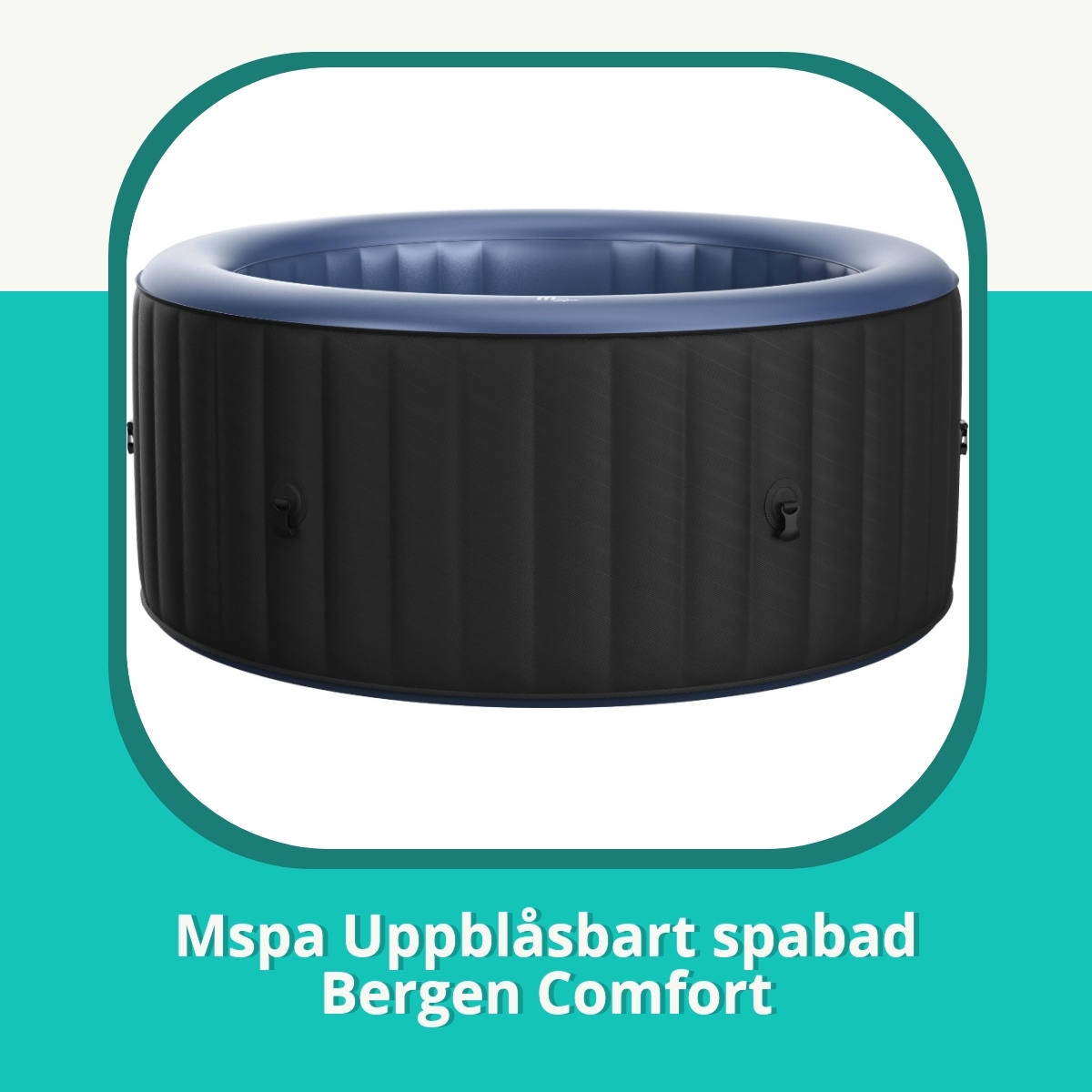 Recension af Mspa Uppblåsbart spabad Bergen Comfort