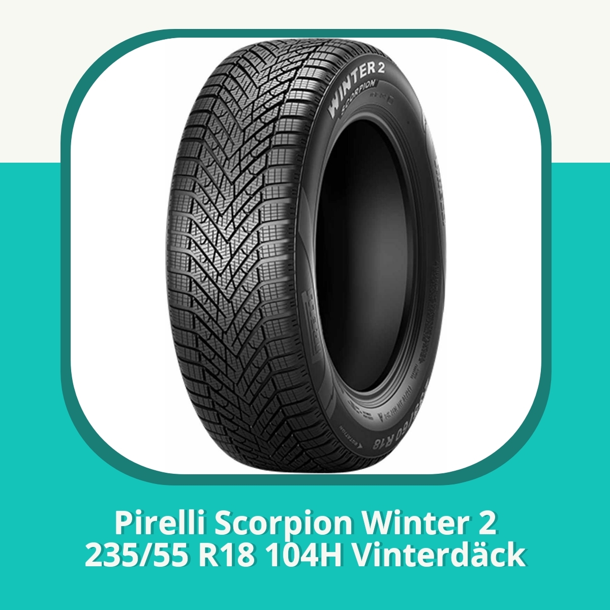 Recension Pirelli Scorpion Winter 2 235/55 R18 104H Vinterdäck