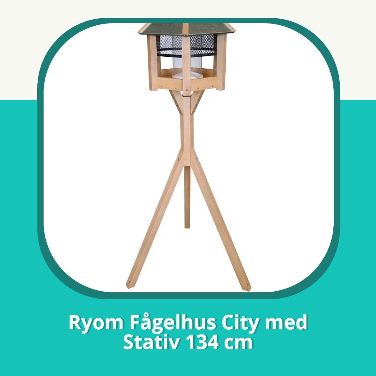 Recension af Ryom Fågelhus City med Stativ 134 cm