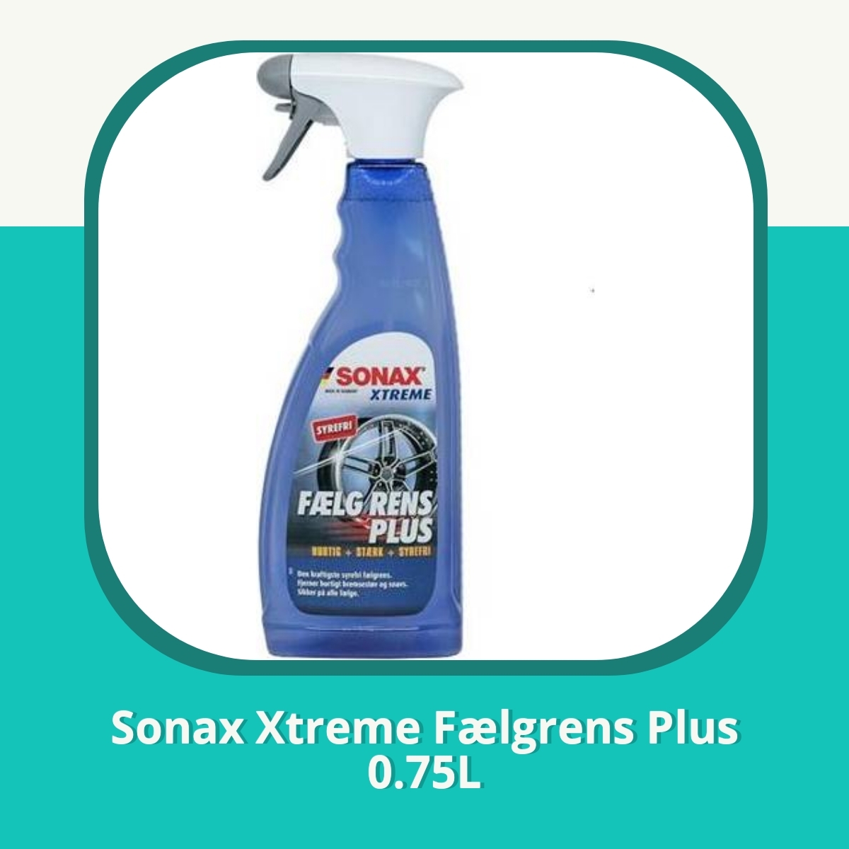 Anmeldelse af Sonax Xtreme Fælgrens Plus 0.75L