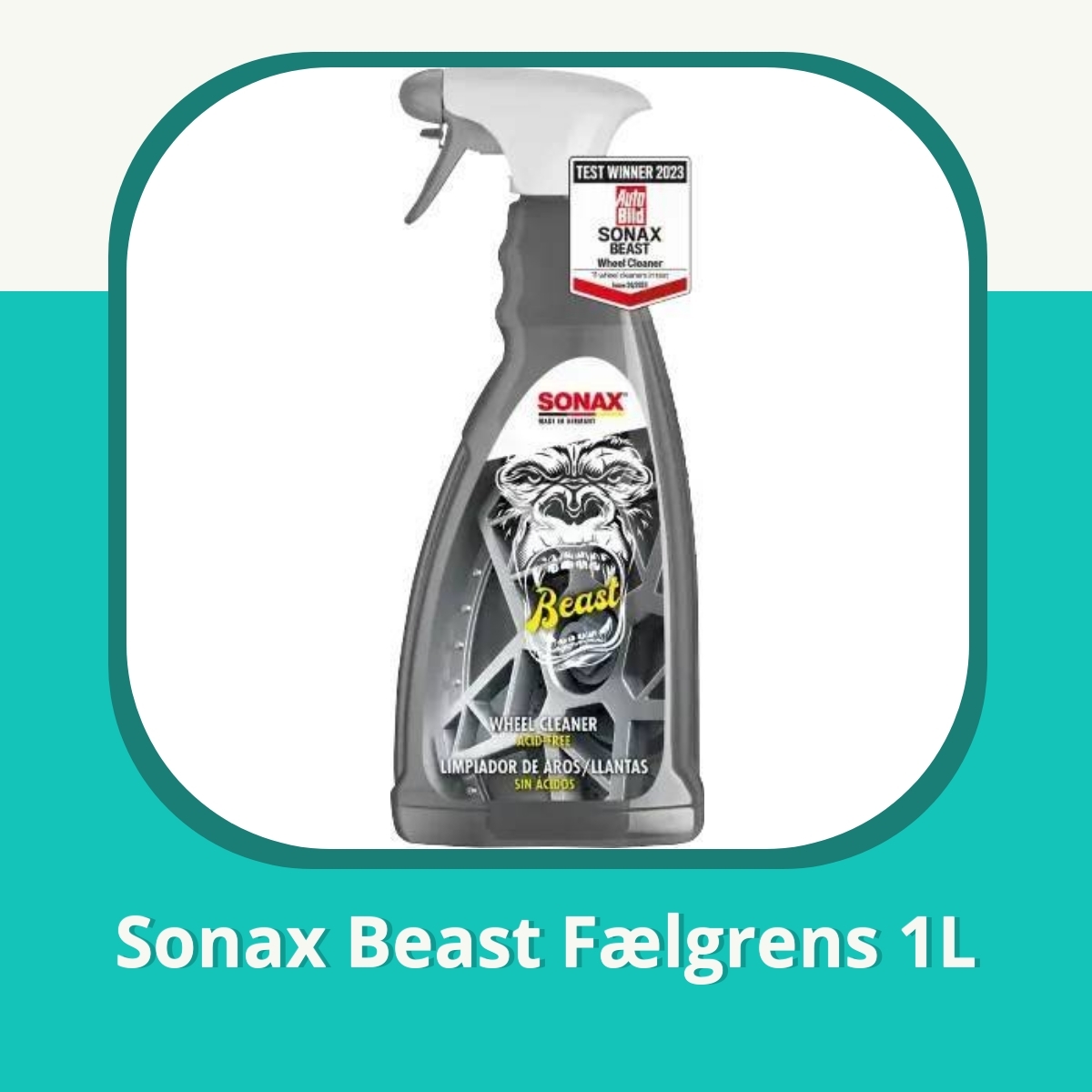 Anmeldelse af Sonax Beast Fælgrens 1L