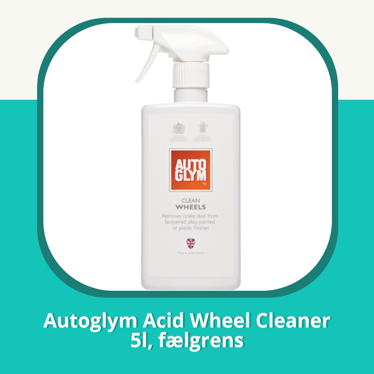 Anmeldelse af Autoglym Acid Wheel Cleaner 5l, fælgrens