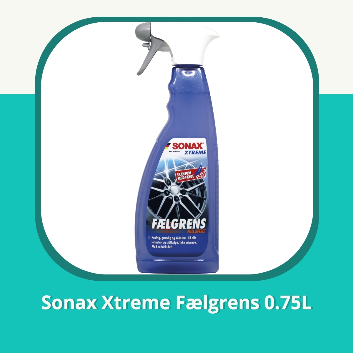 Anmeldelse af Sonax Xtreme Fælgrens 0.75L