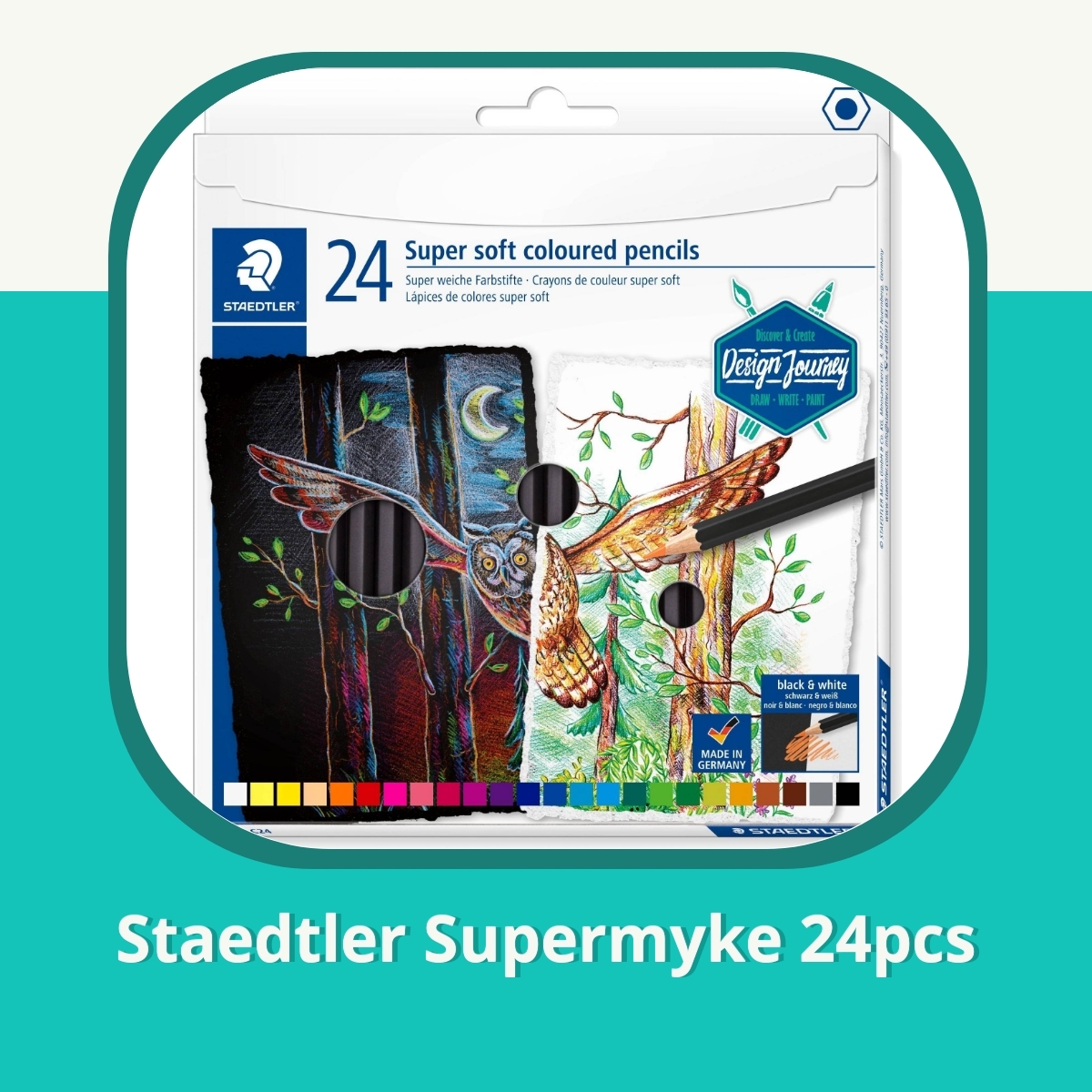 Anmeldelse af Staedtler Supermyke 24pcs