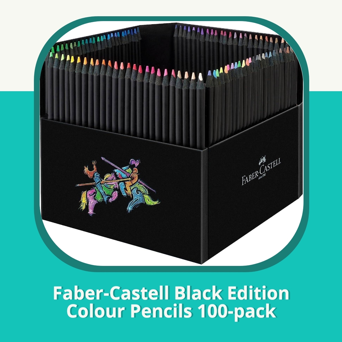 Recension af Faber-Castell Black Edition Colour Pencils 100-pack