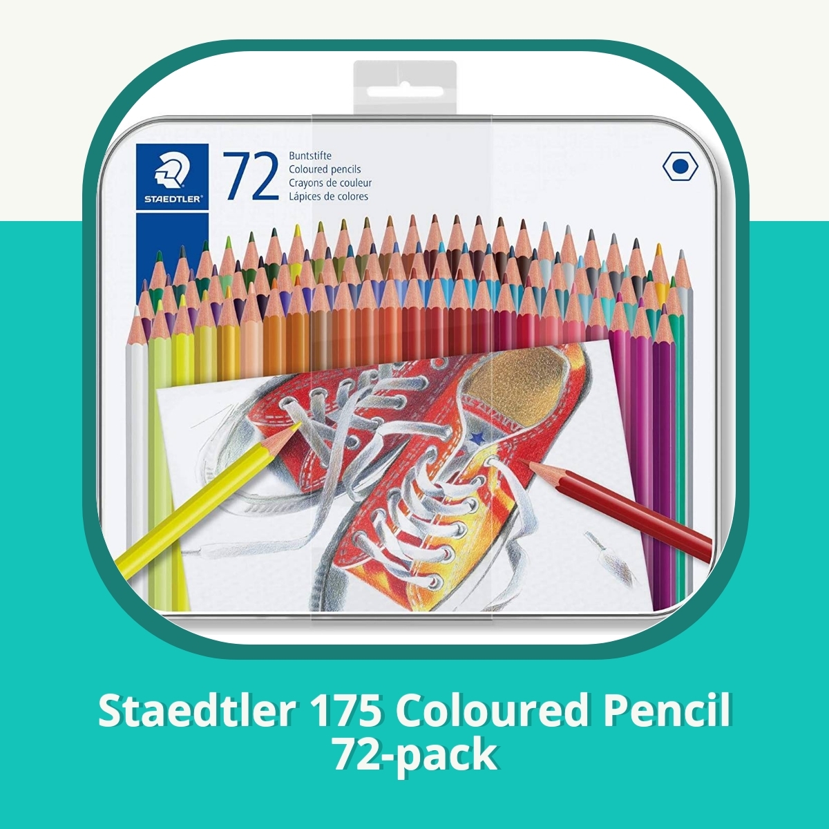 Anmeldelse af Staedtler 175 Coloured Pencil 72-pack