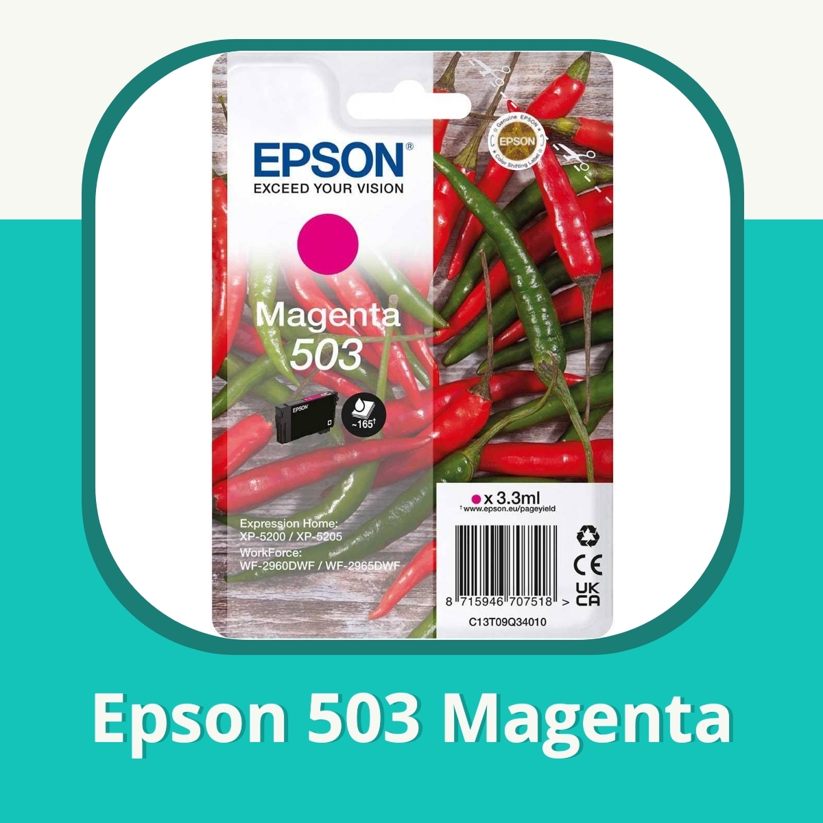 Recension af Epson 503 Magenta