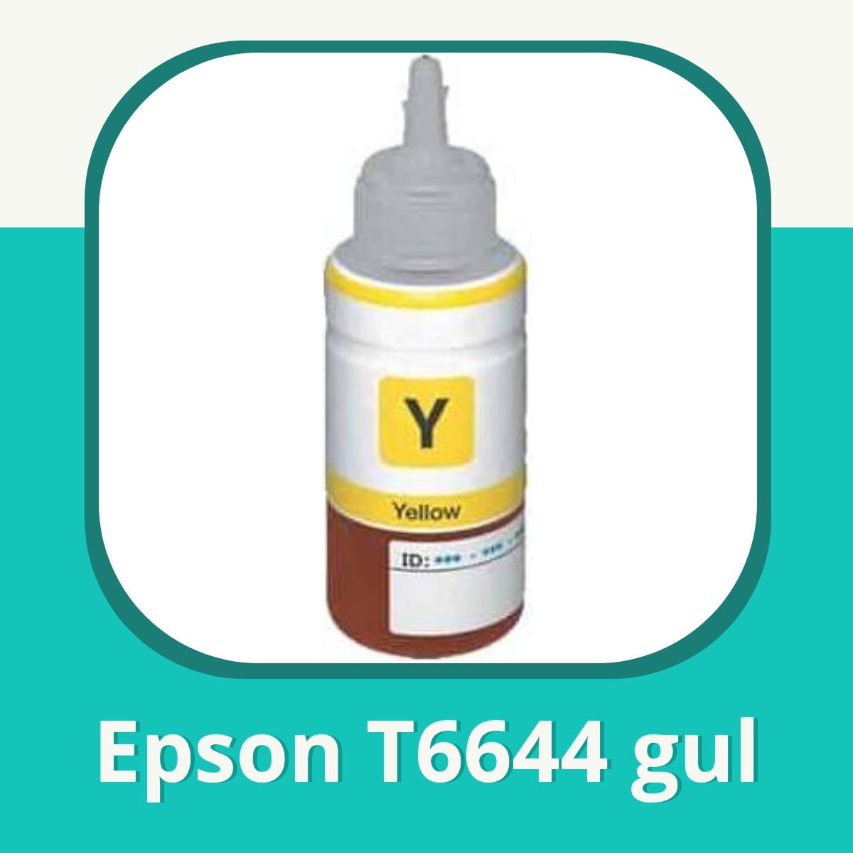 Recension af Epson T6644 gul