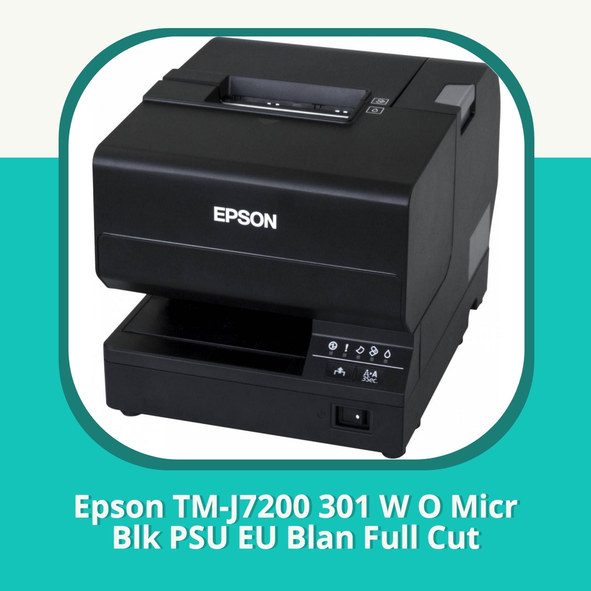 Recension af Epson TM-J7200 301 W O Micr Blk PSU EU Blan Full Cut
