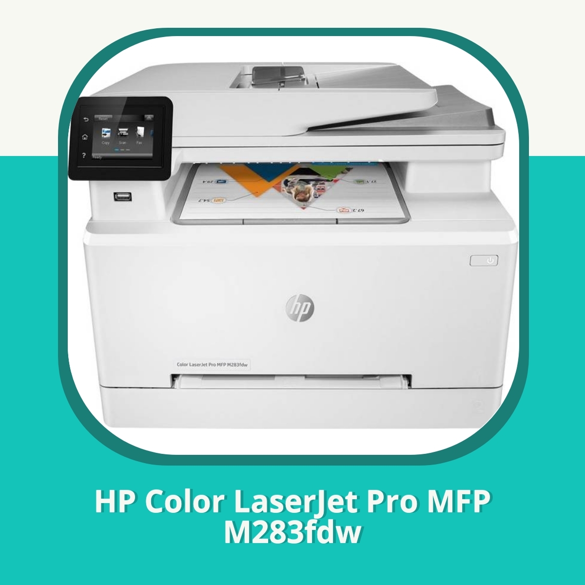Anmeldelse af HP Color LaserJet Pro MFP M283fdw