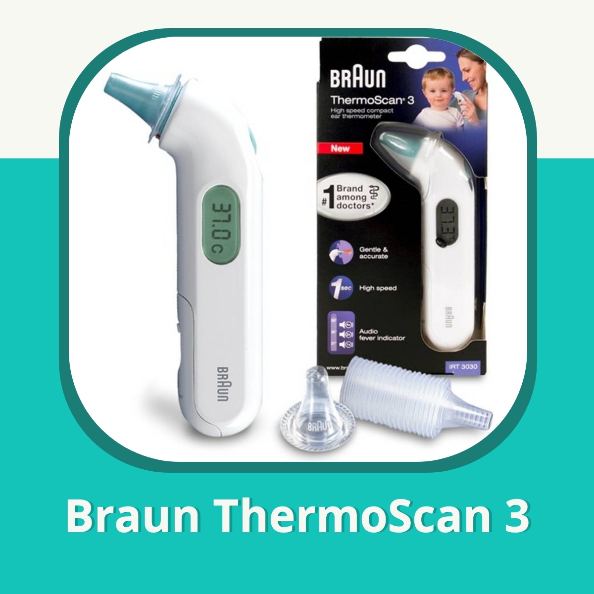 Anmeldelse af Braun ThermoScan 3