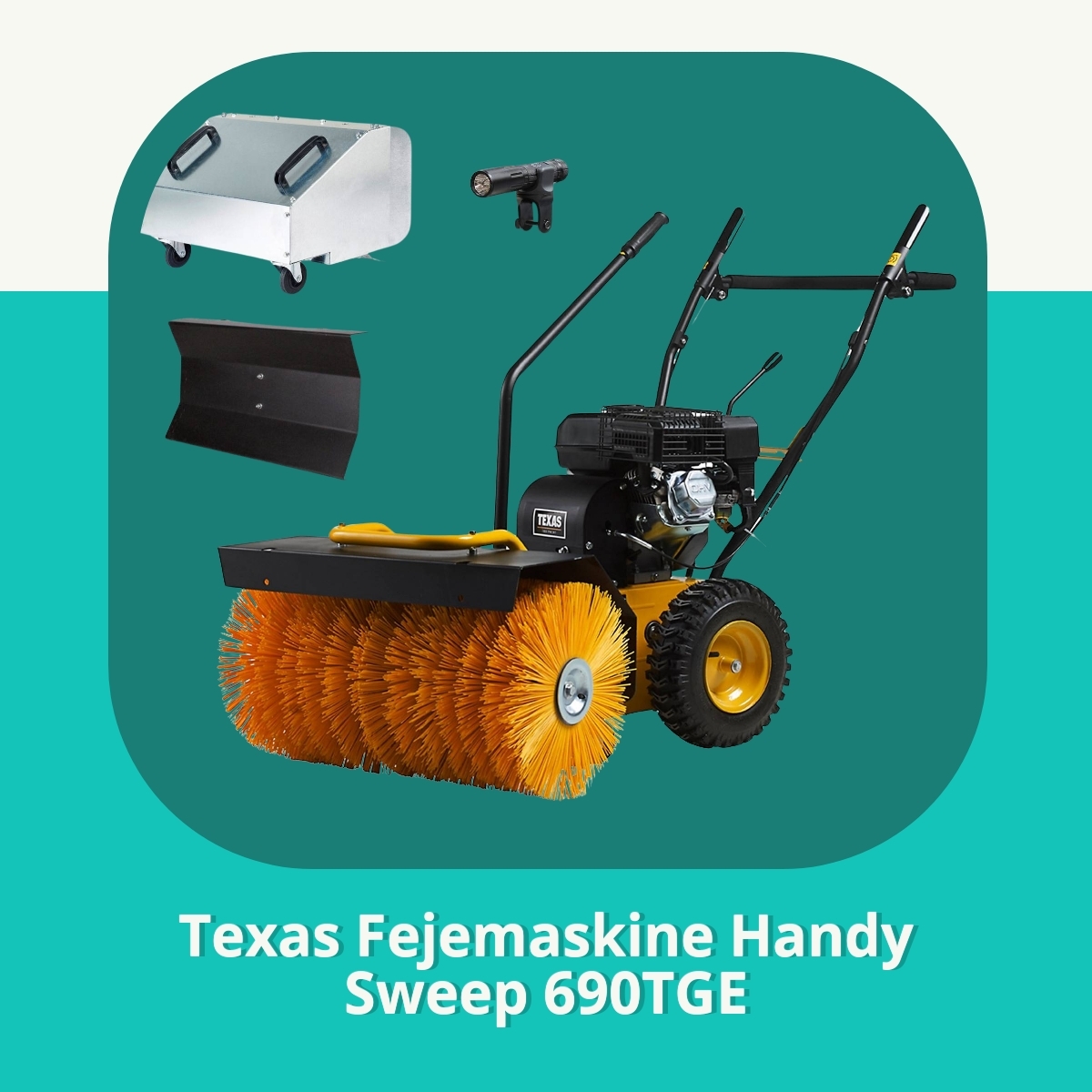 Anmeldelse af Texas Fejemaskine Handy Sweep 690TGE