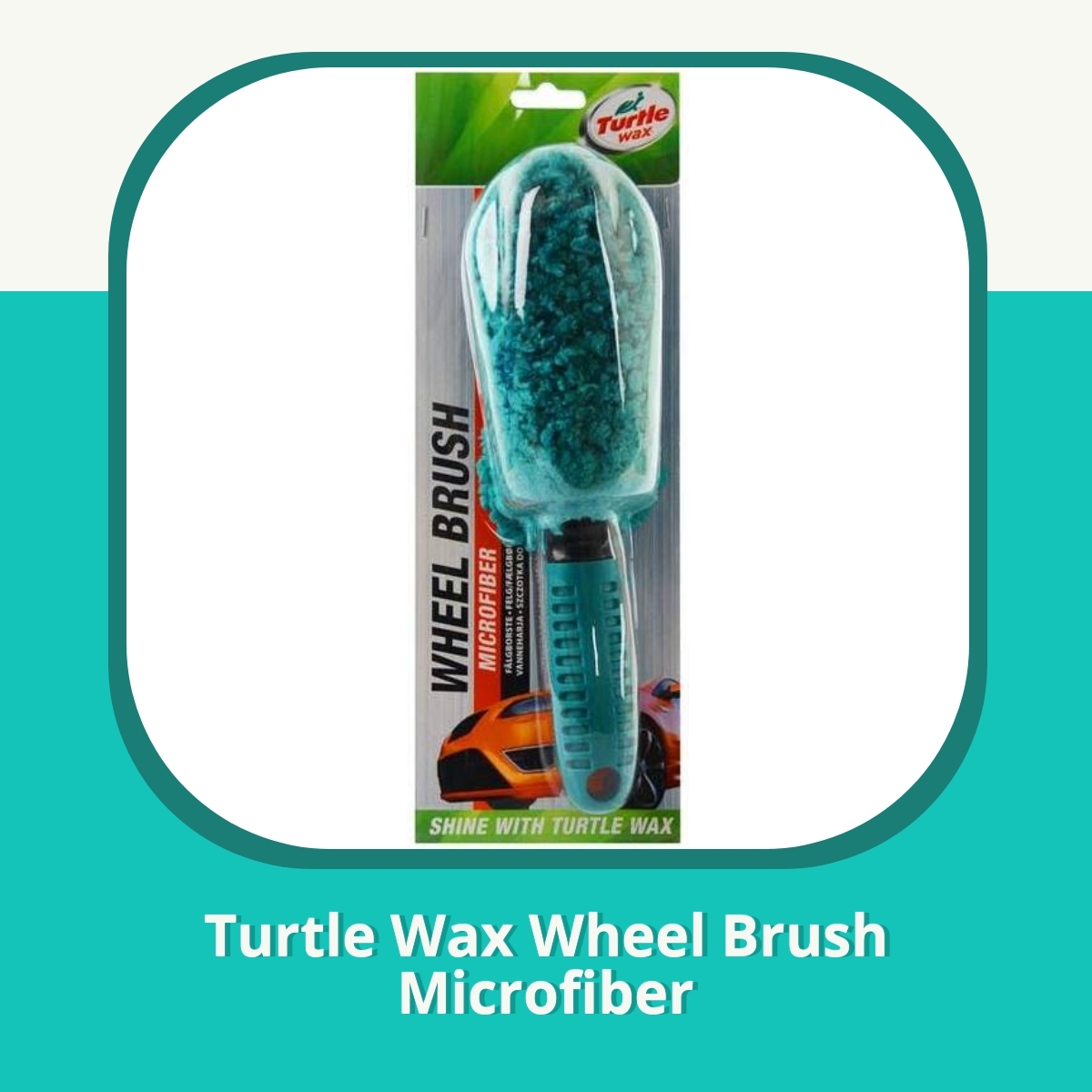 Anmeldelse Turtle Wax Wheel Brush Microfiber