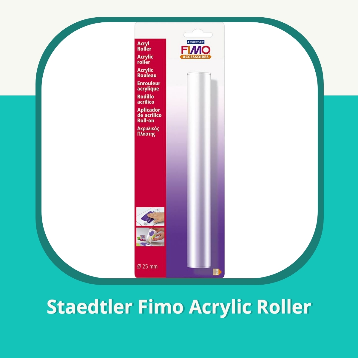 Anmeldelse af Staedtler Fimo Acrylic Roller