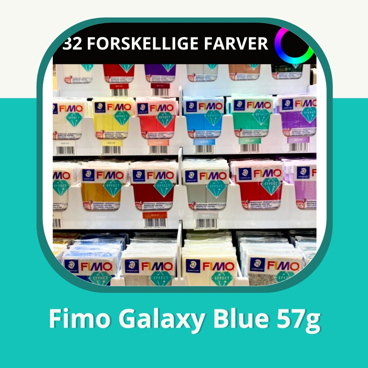 Anmeldelse af Fimo Galaxy Blue 57g