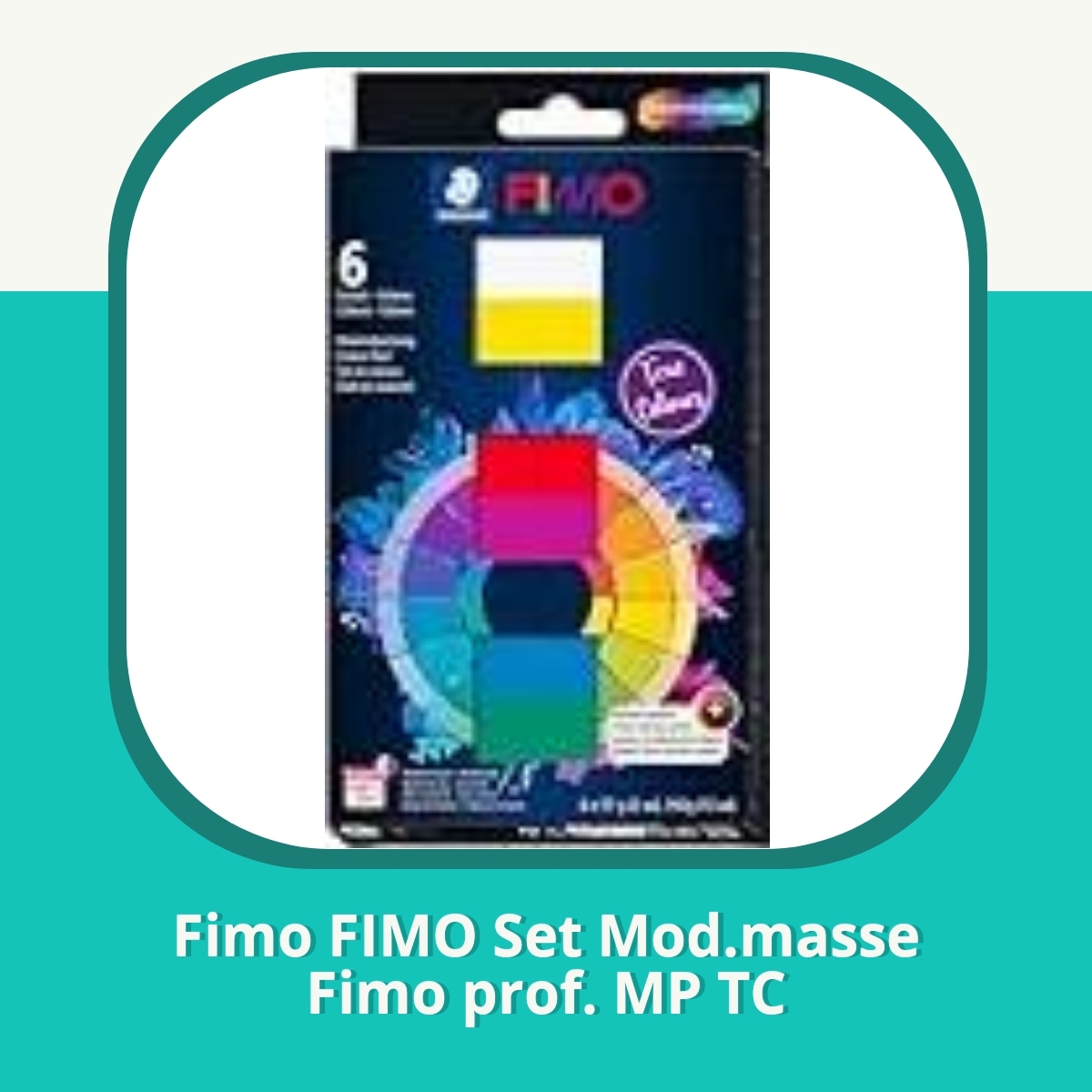 Anmeldelse af Fimo FIMO Set Mod.masse Fimo prof. MP TC