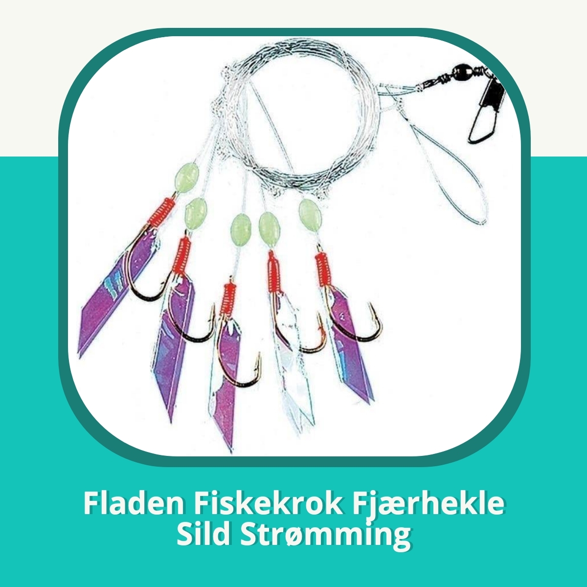 Anmeldelse af Fladen Fiskekrok Fjærhekle Sild Strømming