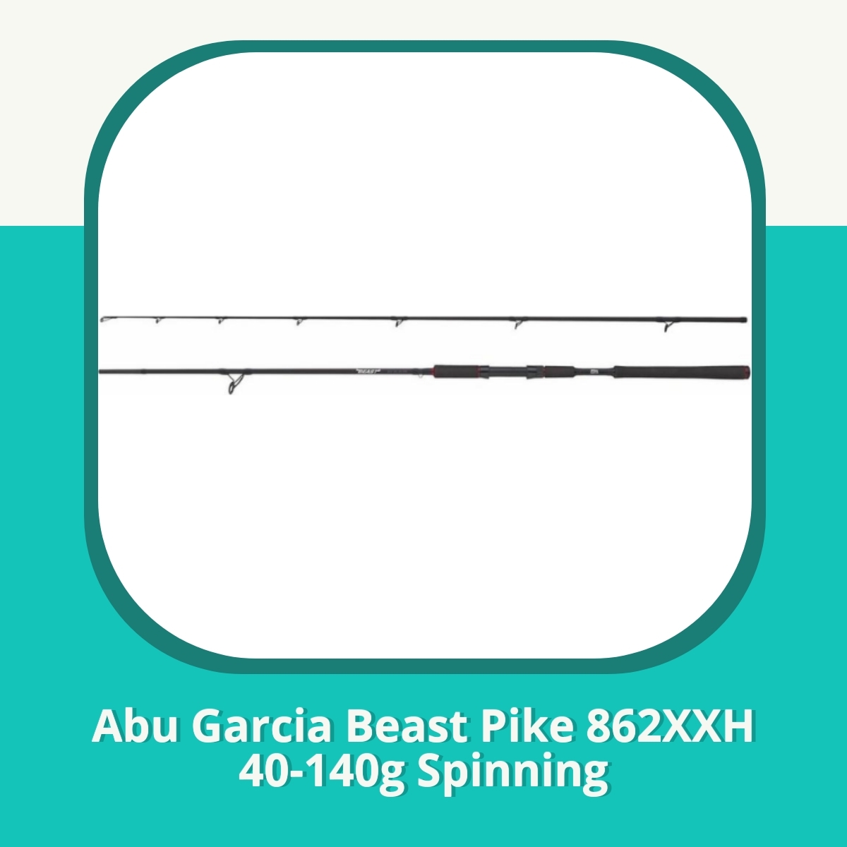 Recension af Abu Garcia Beast Pike 862XXH 40-140g Spinning