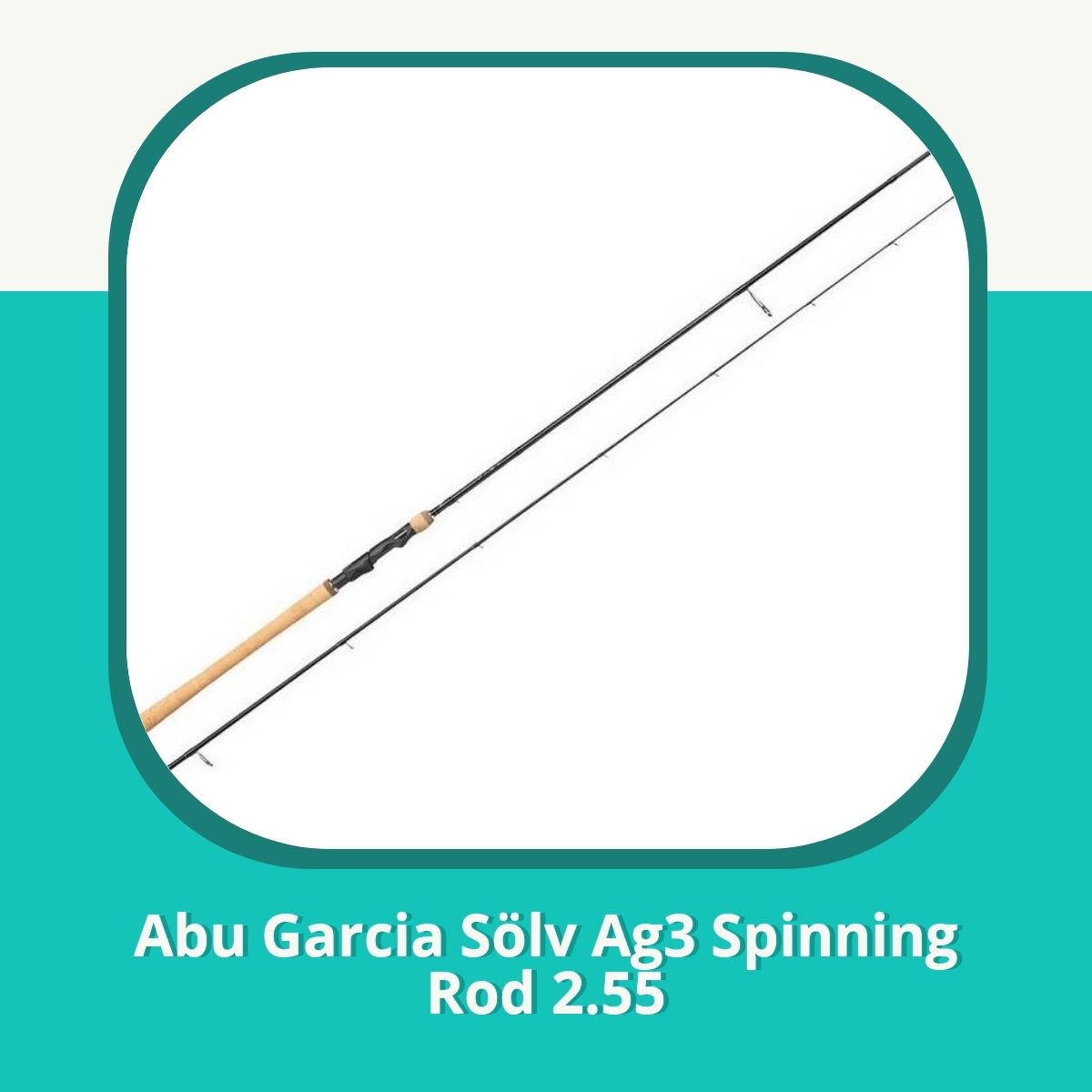 Anmeldelse af Abu Garcia Sölv Ag3 Spinning Rod 2.55