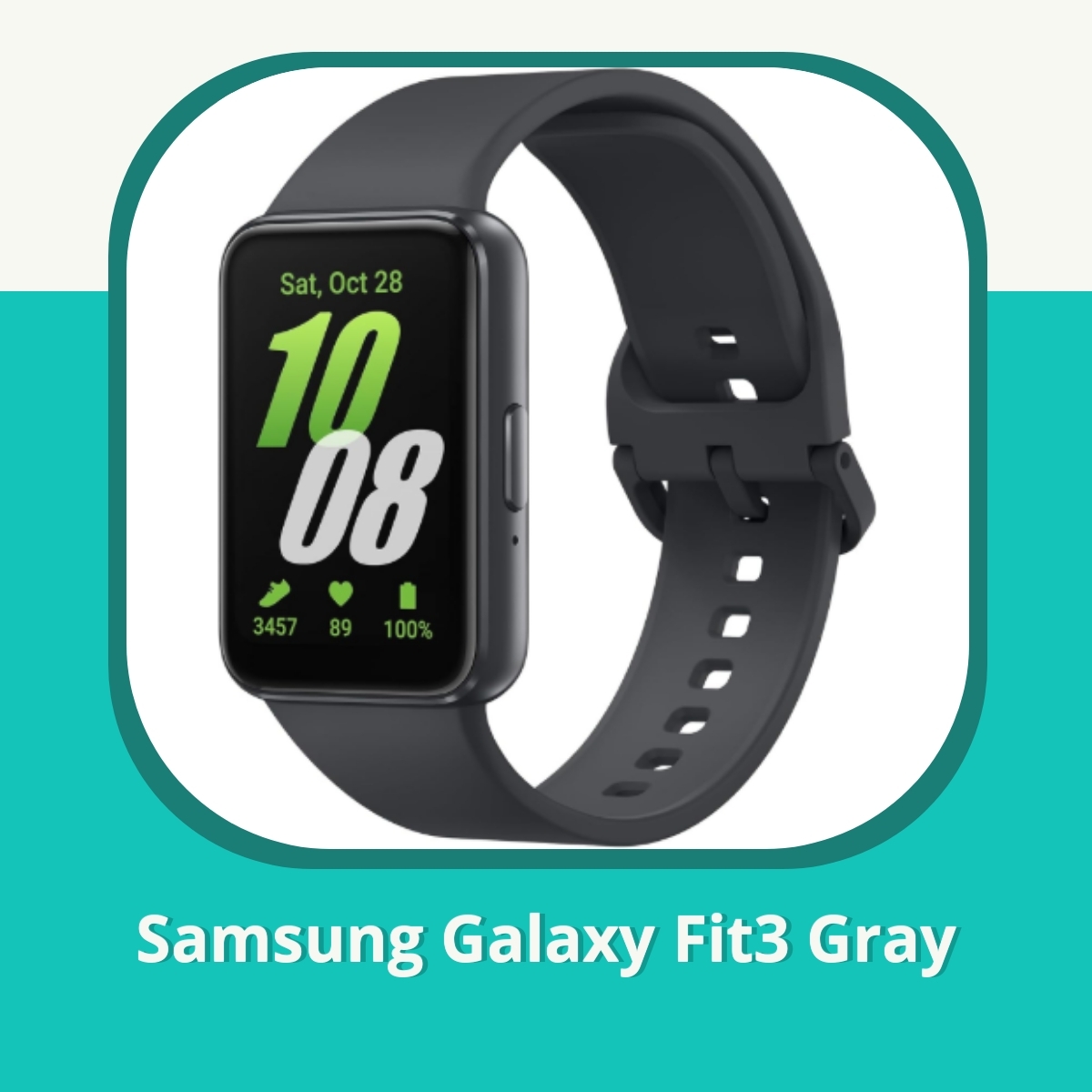 Anmeldelse af Samsung Galaxy Fit3 Gray