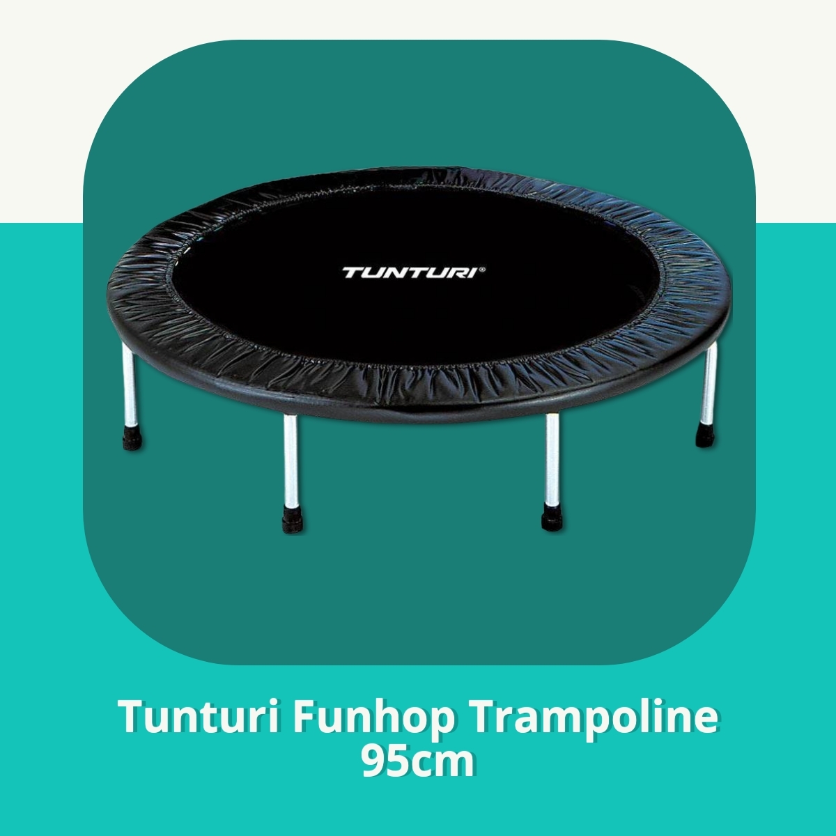 Anmeldelse af Tunturi Funhop Trampoline 95cm