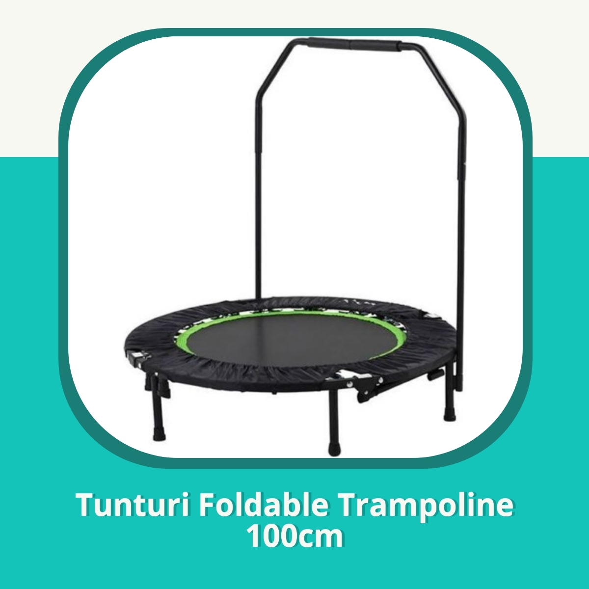 Recension Tunturi Foldable Trampoline 100cm