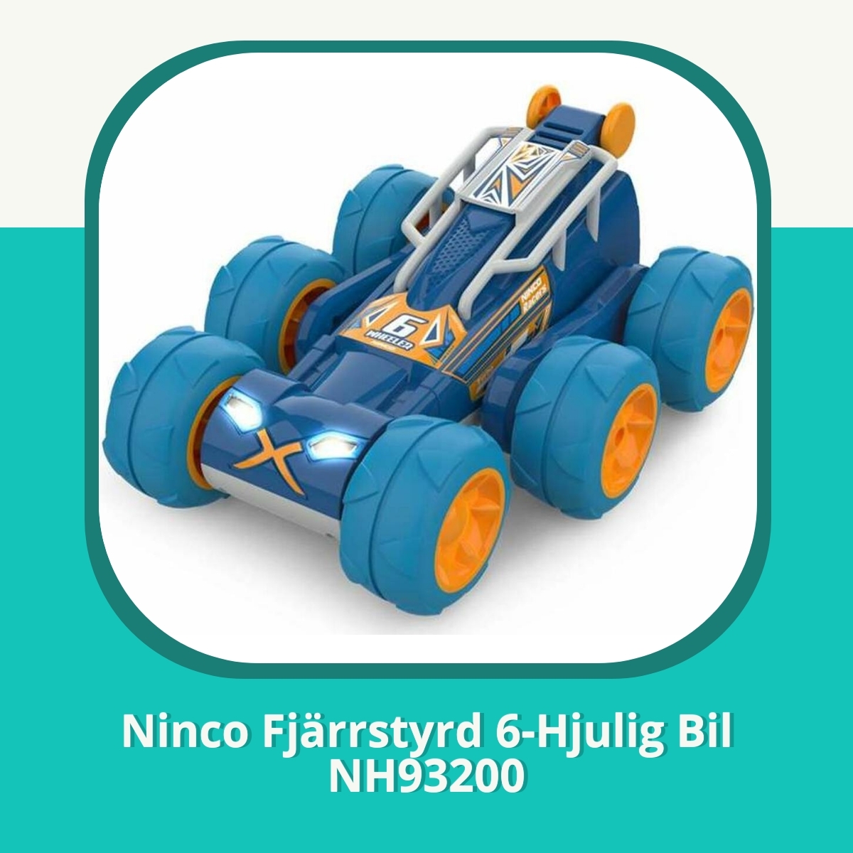 Recension af Ninco Fjärrstyrd 6-Hjulig Bil NH93200