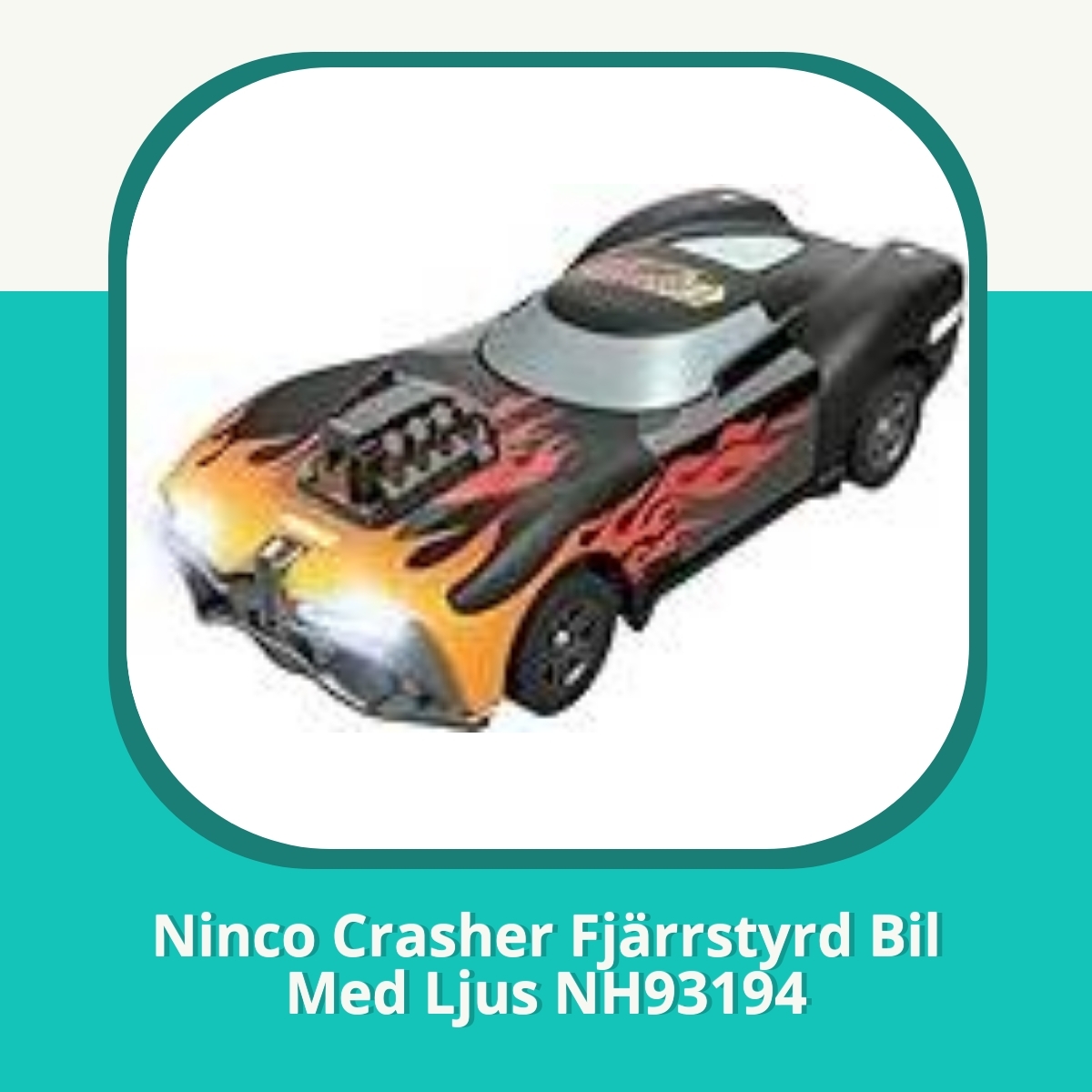 Recension af Ninco Crasher Fjärrstyrd Bil Med Ljus NH93194