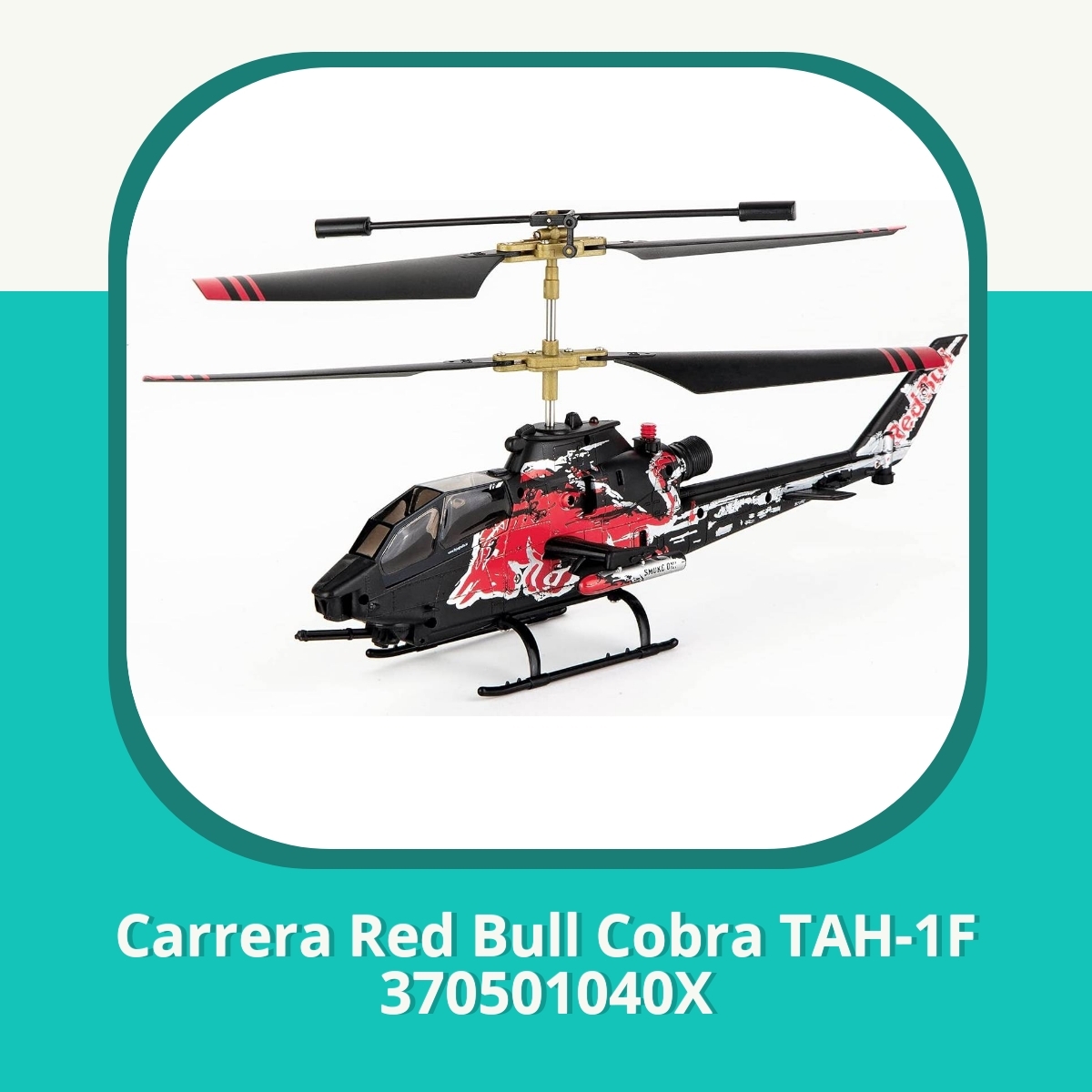 Recension af Carrera Red Bull Cobra TAH-1F 370501040X