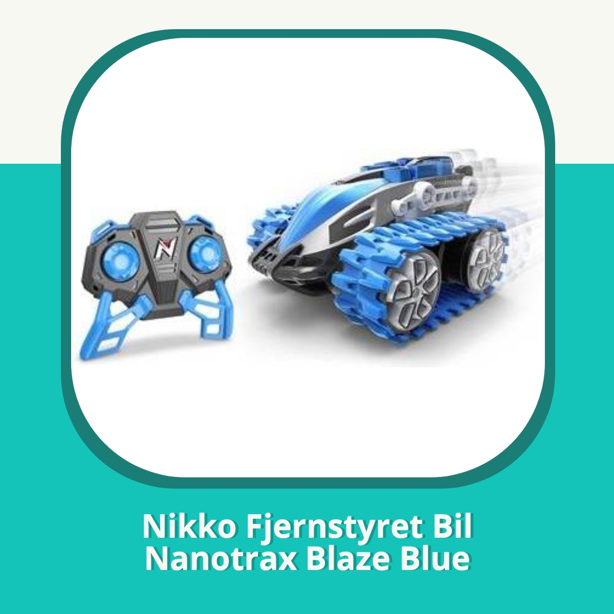 Anmeldelse af Nikko Fjernstyret Bil Nanotrax Blaze Blue