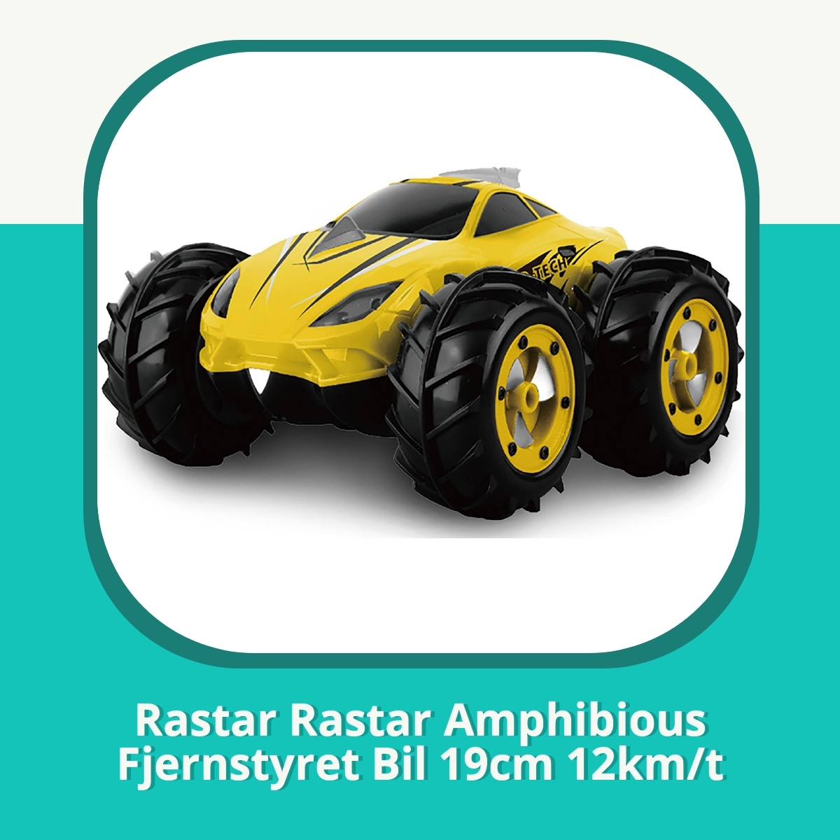 Anmeldelse af Rastar Rastar Amphibious Fjernstyret Bil 19cm 12km/t