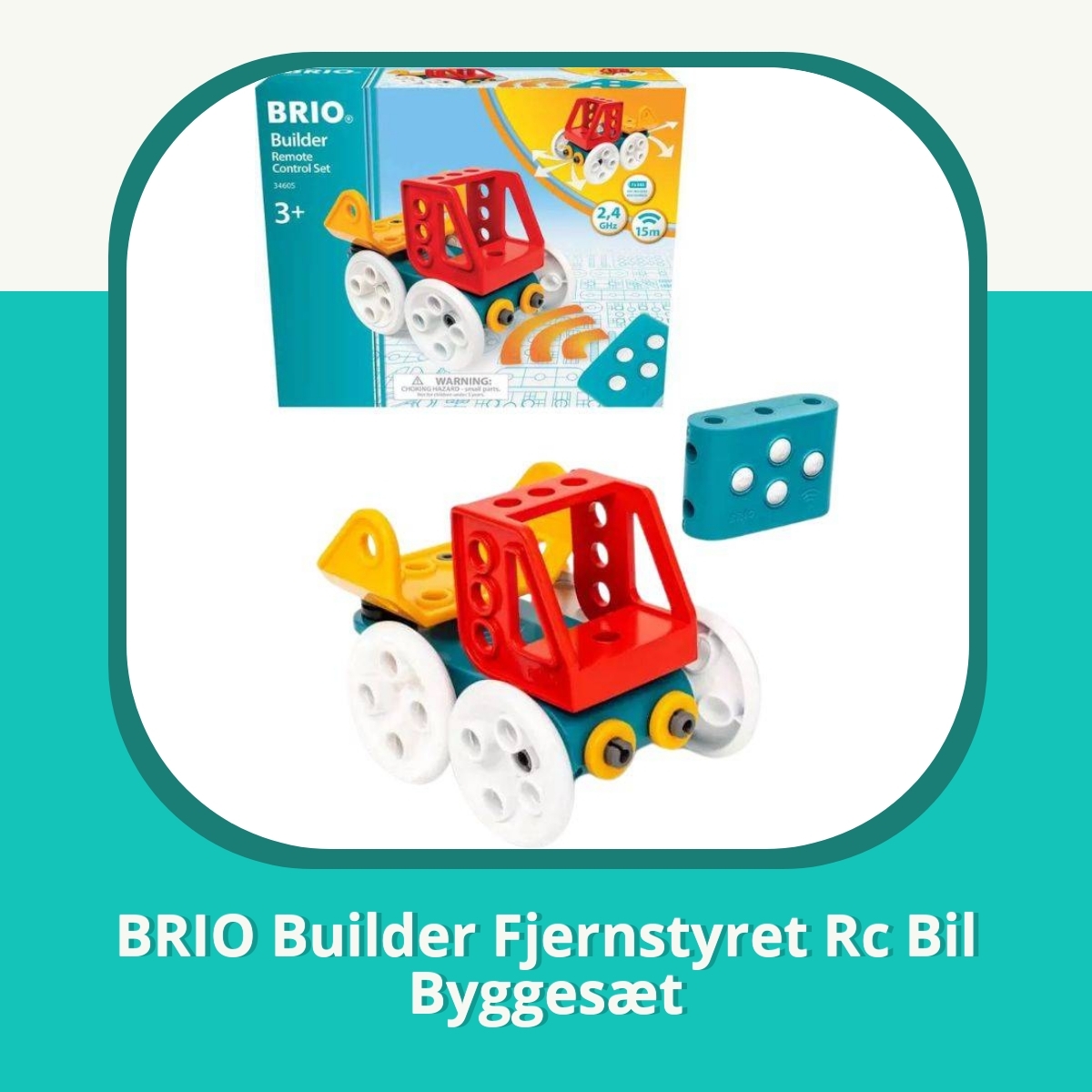 Anmeldelse af BRIO Builder Fjernstyret Rc Bil Byggesæt