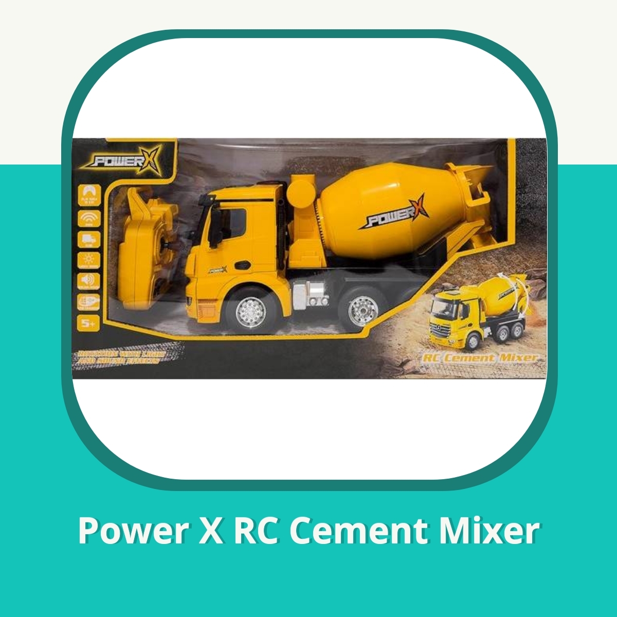 Anmeldelse af Power X RC Cement Mixer