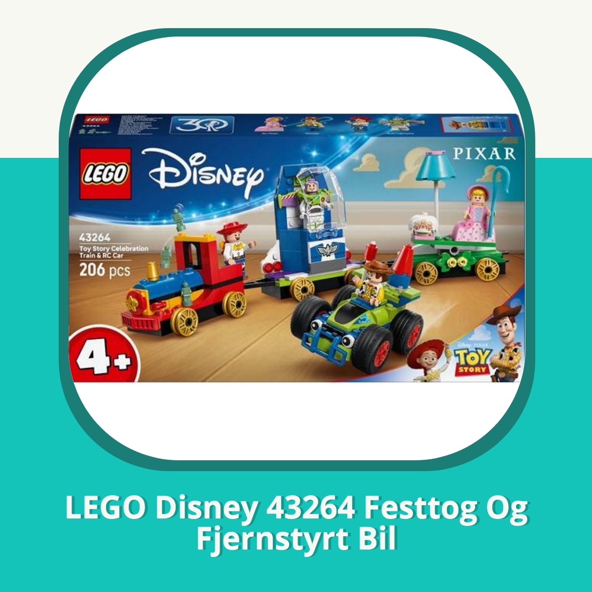 Anmeldelse af LEGO Disney 43264 Festtog Og Fjernstyrt Bil