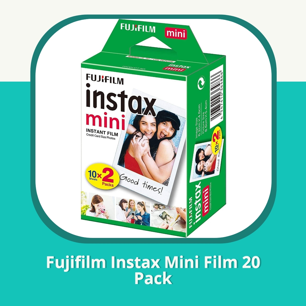 Anmeldelse af Fujifilm Instax Mini Film 20 Pack