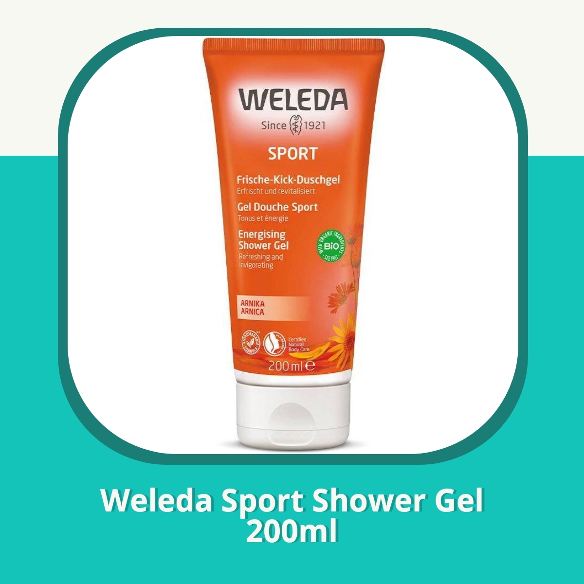 Recension af Weleda Sport Shower Gel 200ml