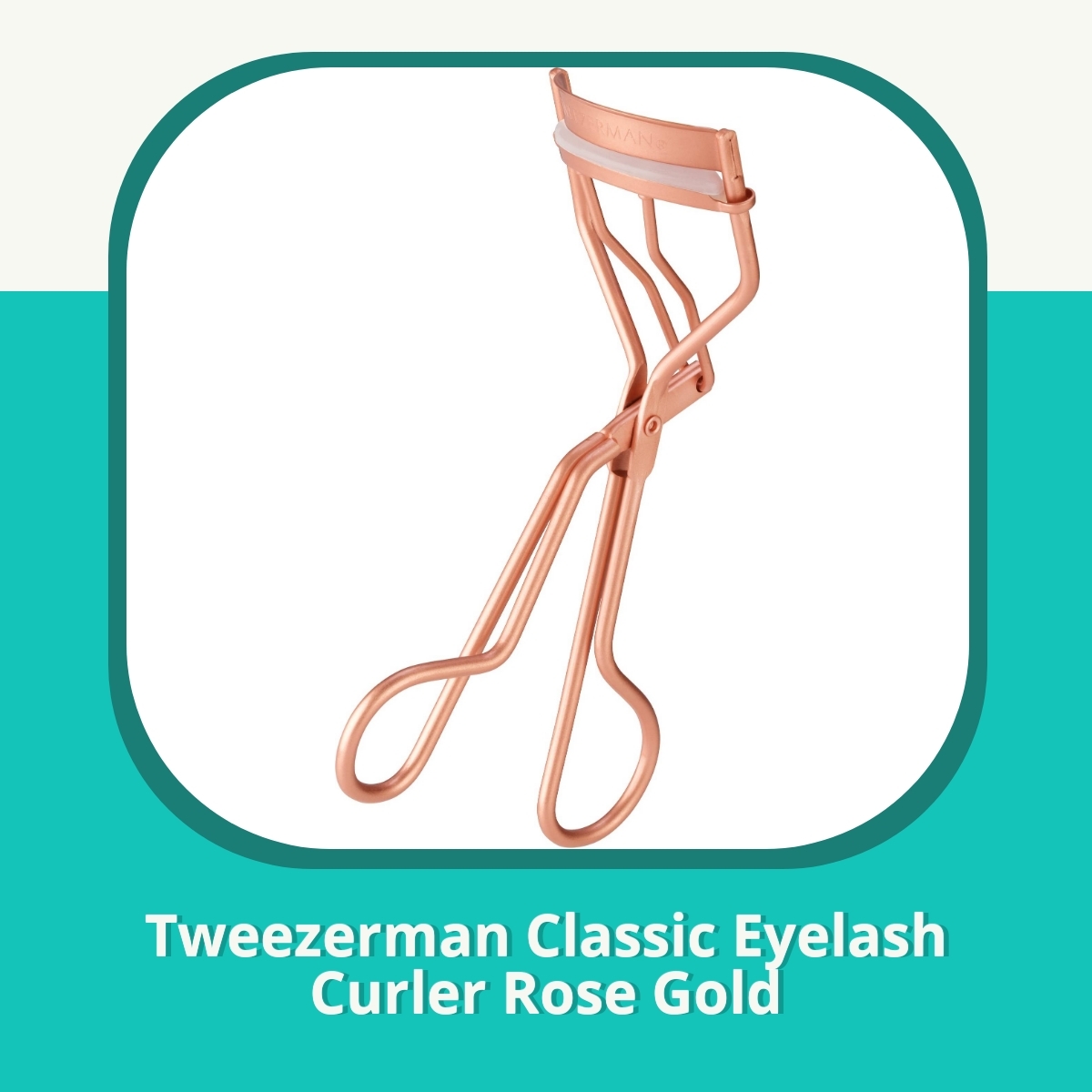 Recension af Tweezerman Classic Eyelash Curler Rose Gold