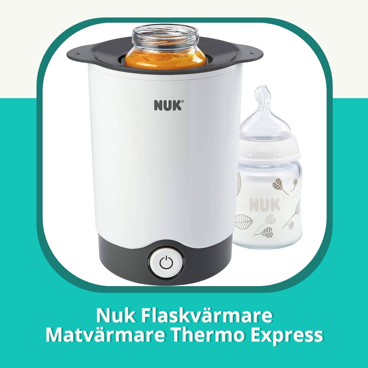 Recension af Nuk Flaskvärmare Matvärmare Thermo Express