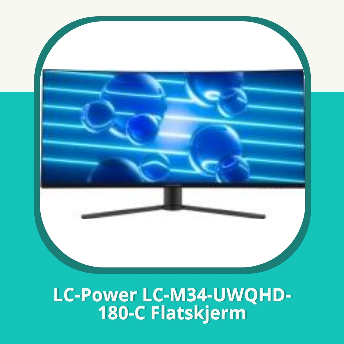 Anmeldelse af LC-Power LC-M34-UWQHD-180-C Flatskjerm