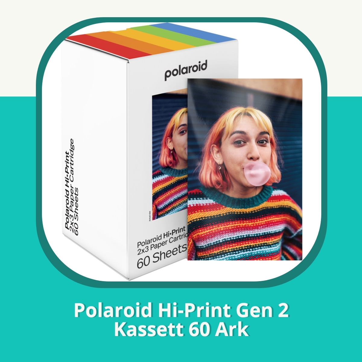 Anmeldelse af Polaroid Hi-Print Gen 2 Kassett 60 Ark