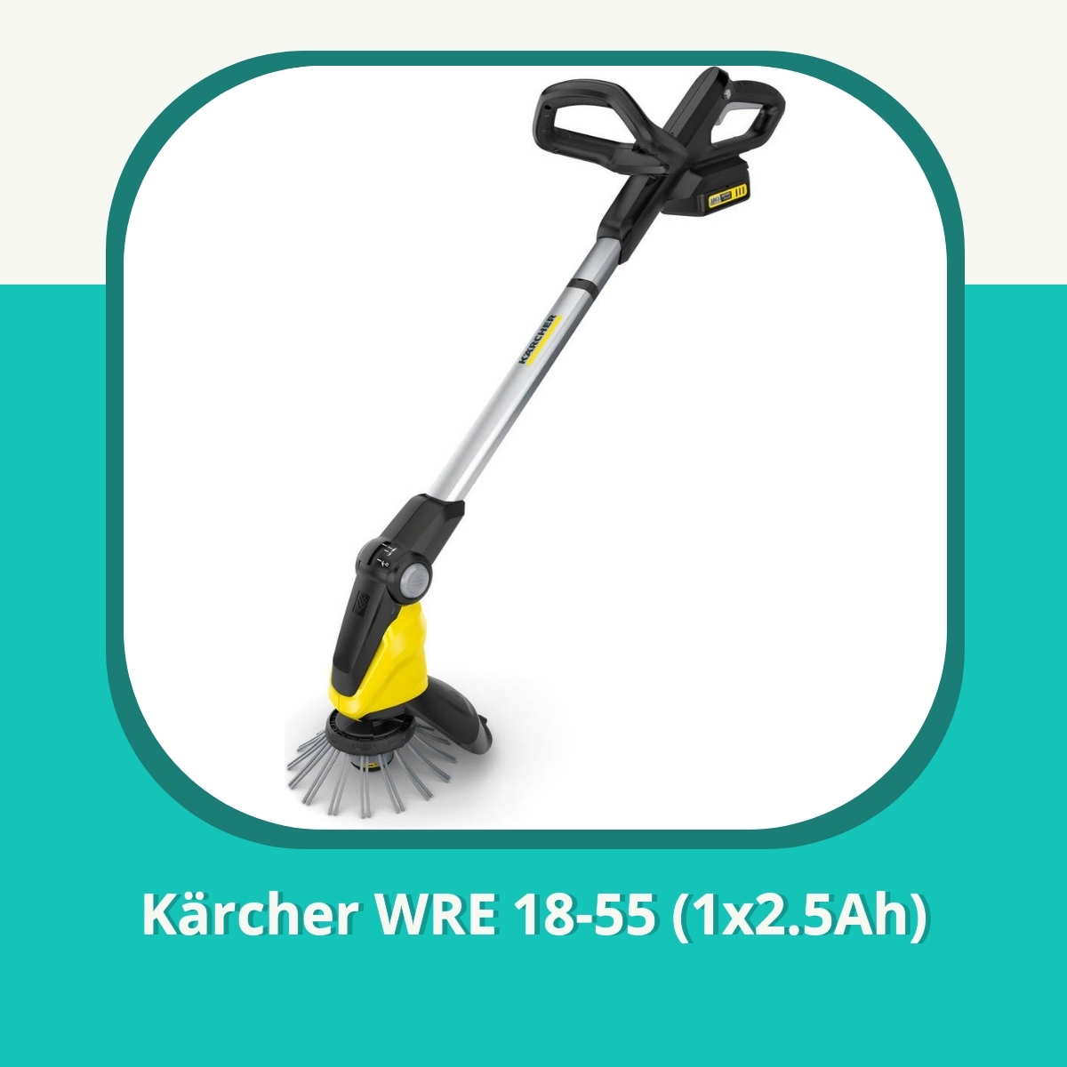 Anmeldelse af Kärcher WRE 18-55 (1x2.5Ah)
