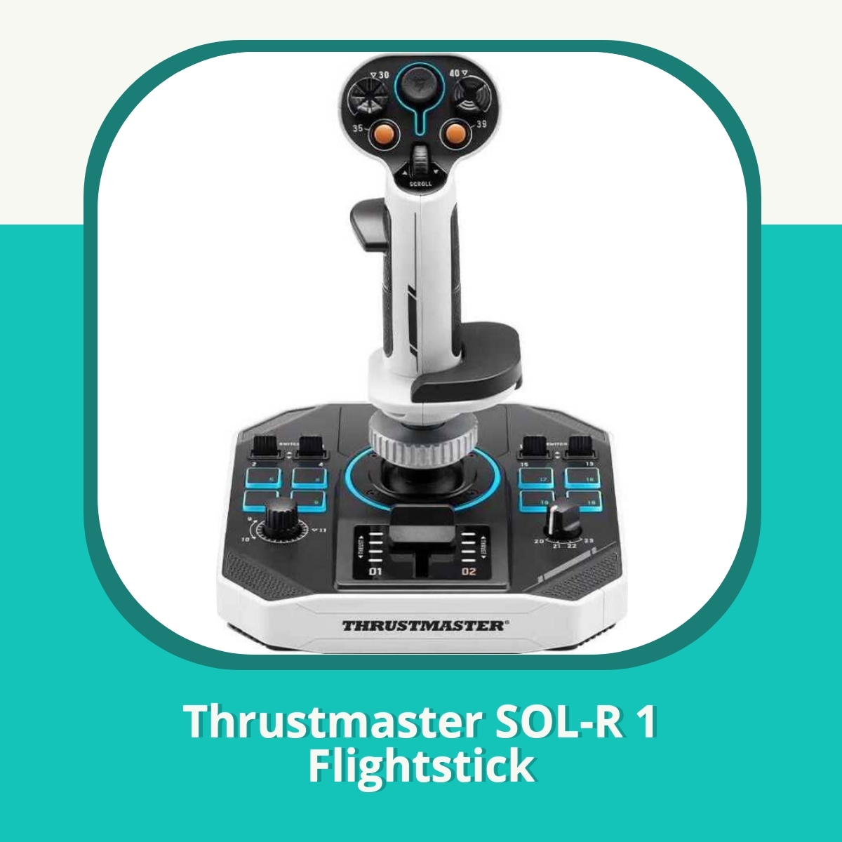 Anmeldelse af Thrustmaster SOL-R 1 Flightstick