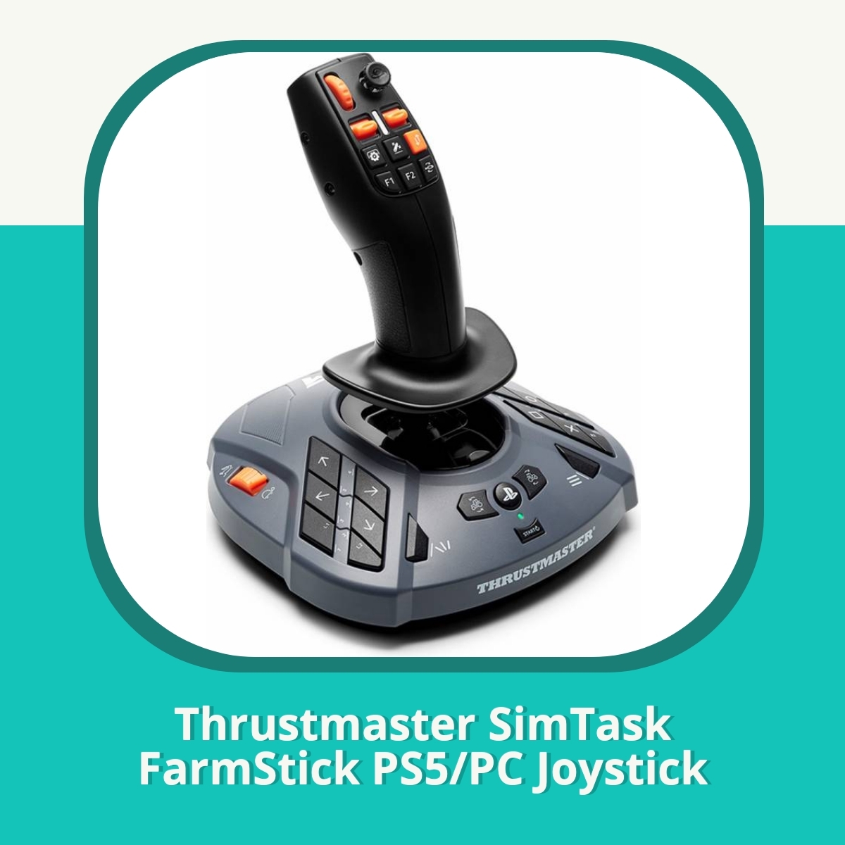 Anmeldelse af Thrustmaster SimTask FarmStick PS5/PC Joystick