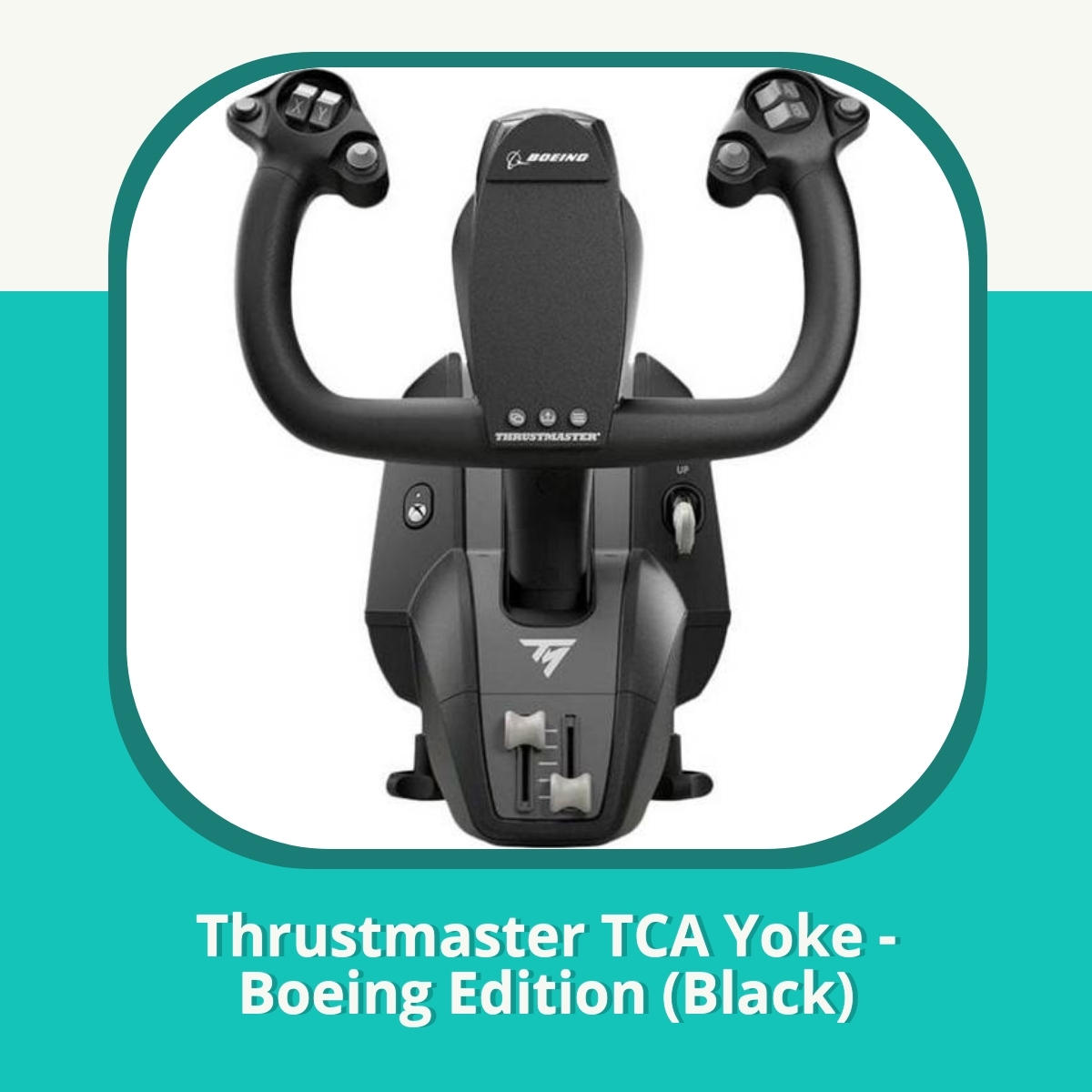 Recension af Thrustmaster TCA Yoke - Boeing Edition (Black)