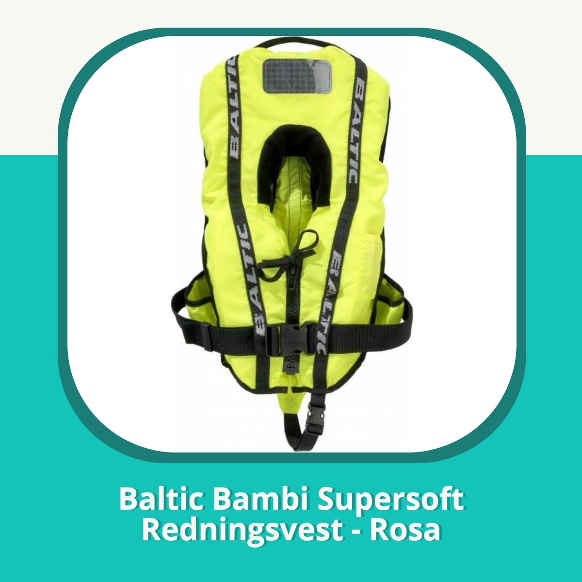 Anmeldelse af Baltic Bambi Supersoft Redningsvest - Rosa