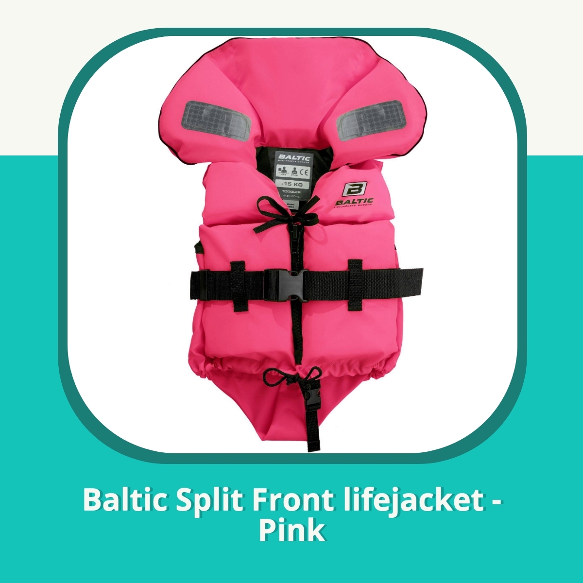 Recension Baltic Split Front lifejacket - Pink