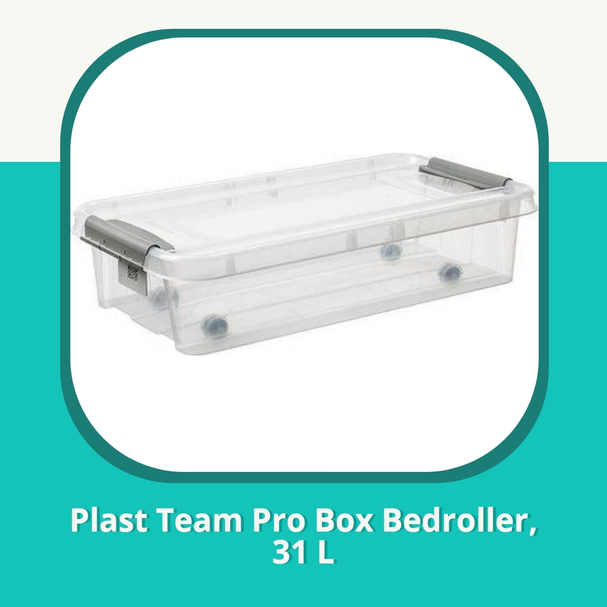 Anmeldelse af Plast Team Pro Box Bedroller, 31 L